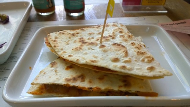 Chicken chipotle quesadillas