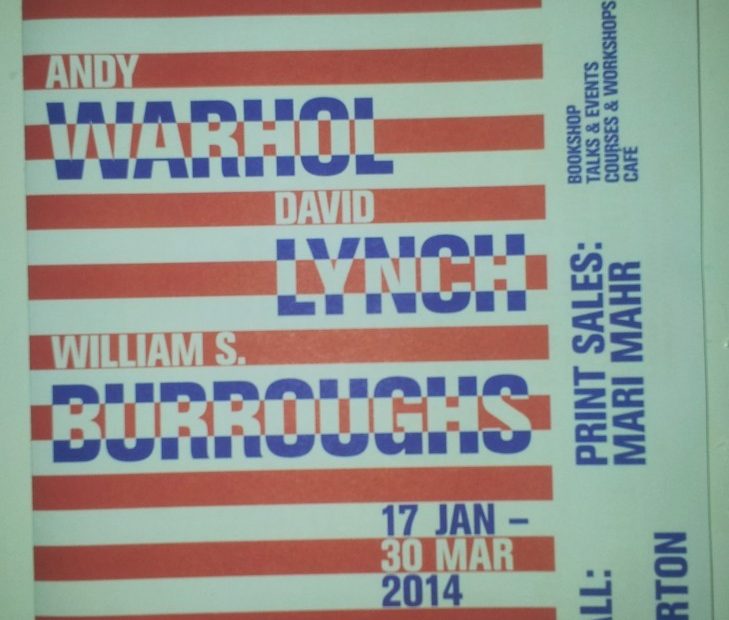 Warhol,Lynch,Burroughs review, The Photographers Gallery London