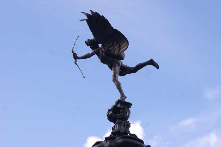 Statue of Eros, Piccadilly Circus, London
