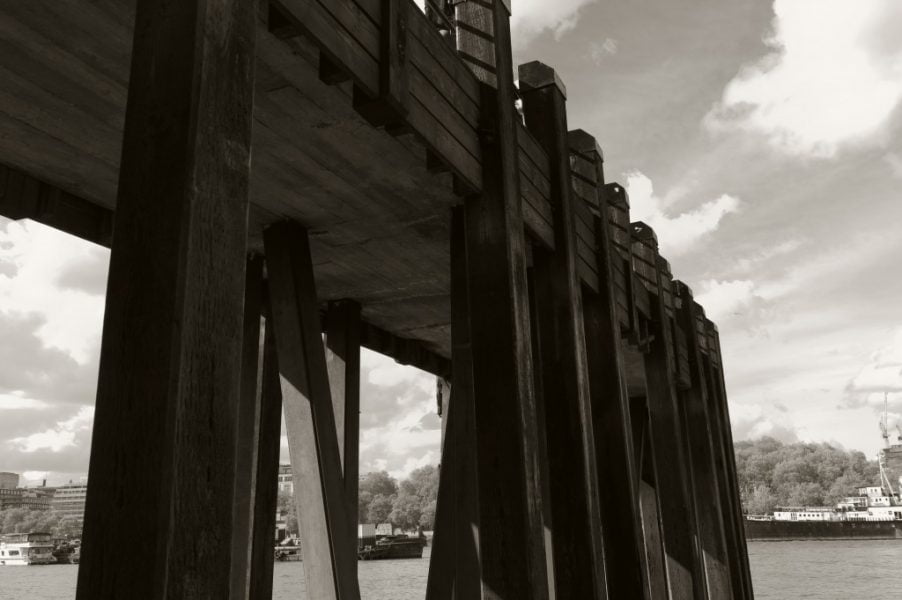 Dock walkway, Oxo Tower, London