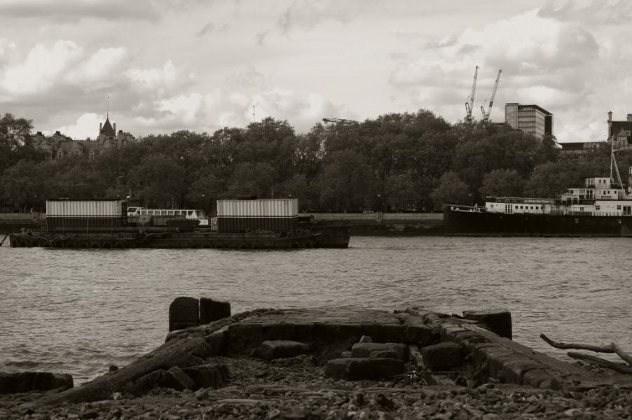 OXO Tower beach, London
