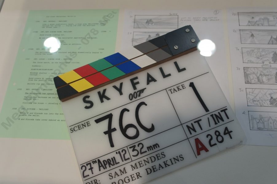 Skyfall film clapper