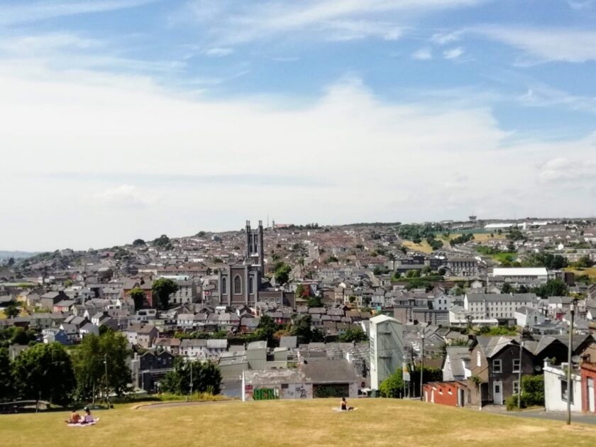 view of Cork city