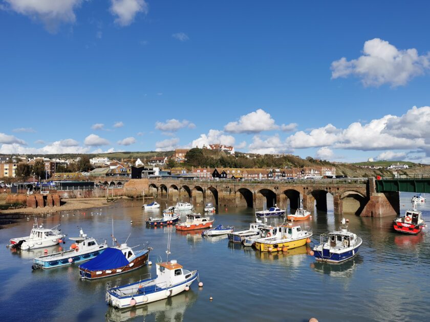 Folkstone harbour