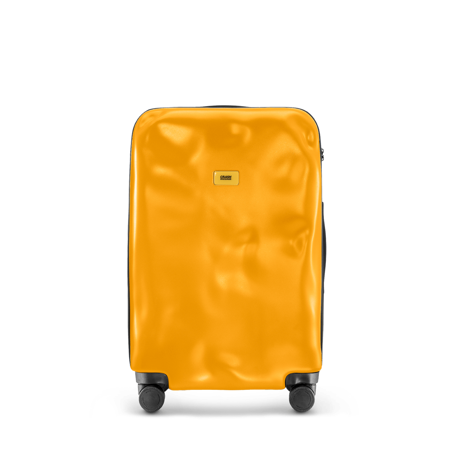 crash baggage icon dented carry on