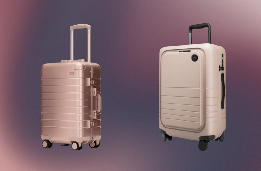 best-rose-gold-luggage