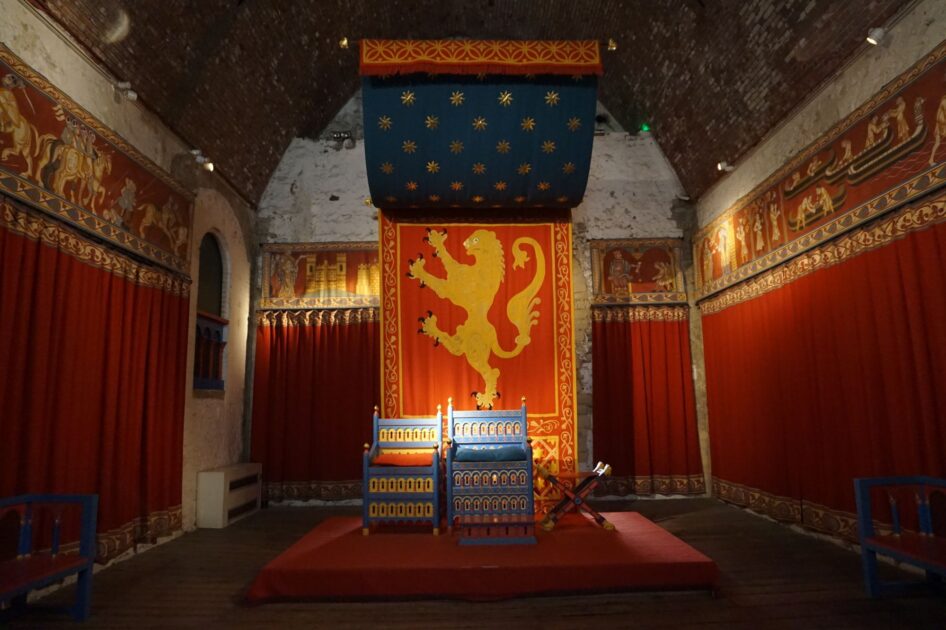 Medieval Royal Palace at Dover Castle