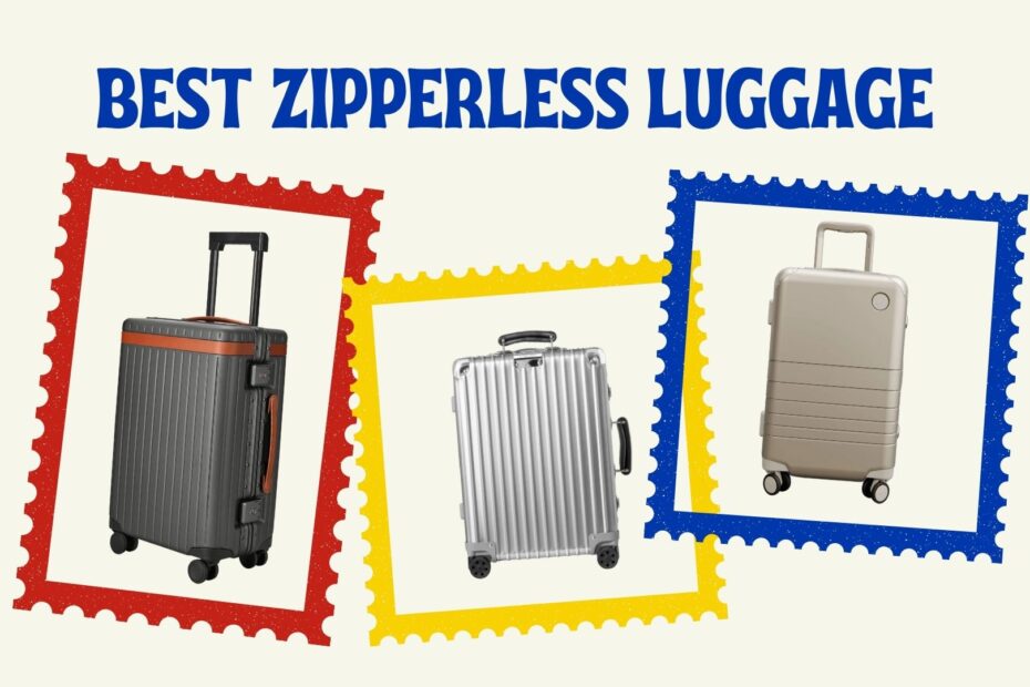 best zipperless luggage uk