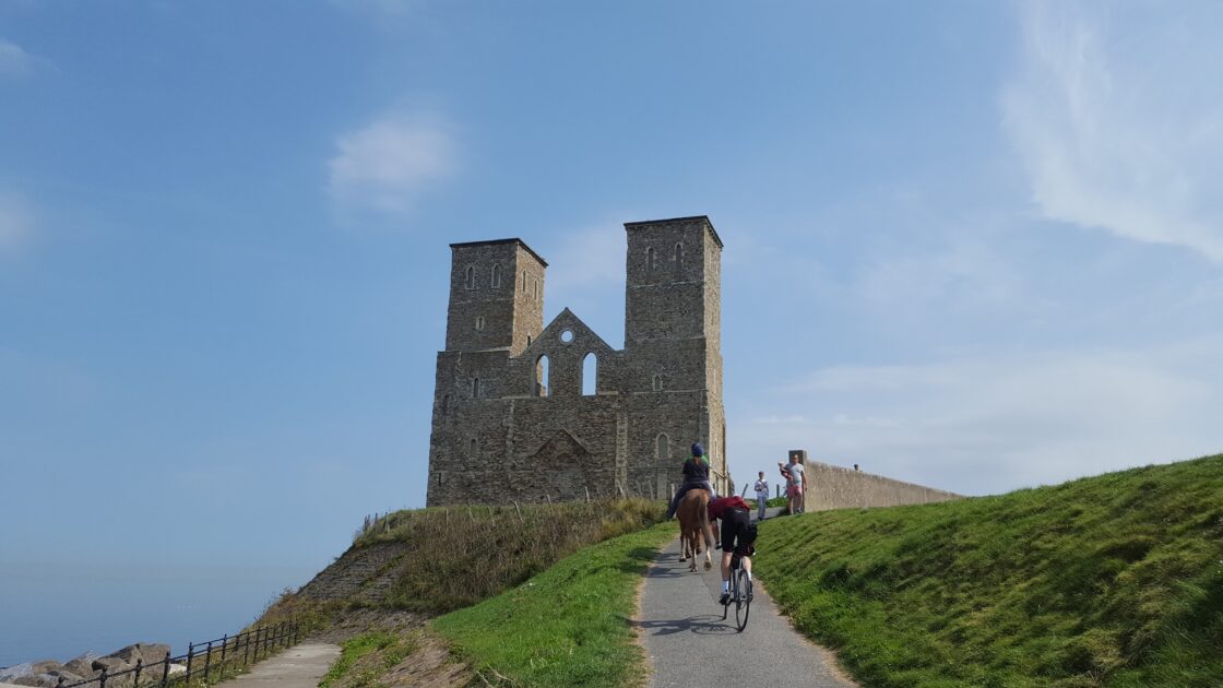 reculver towers roman fort